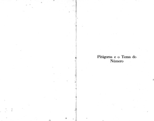 Pitagoras e o tema do número