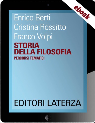 Storia della filosofia. Percorsi tematici