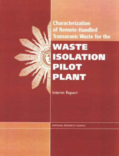 Characterization of Remote-Handled Transuranic Waste for the Waste Isolation Pilot Plant: Final Report