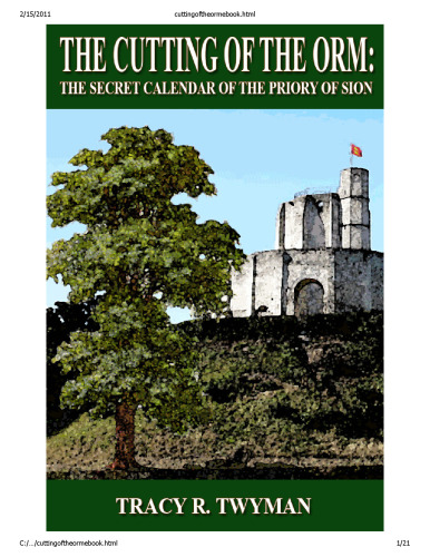 The Cutting of the Orm: The Secret Calendar of the Priory of Sion