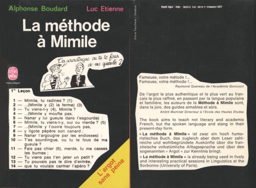 La méthode à Mimile  (L’argot sans peine)