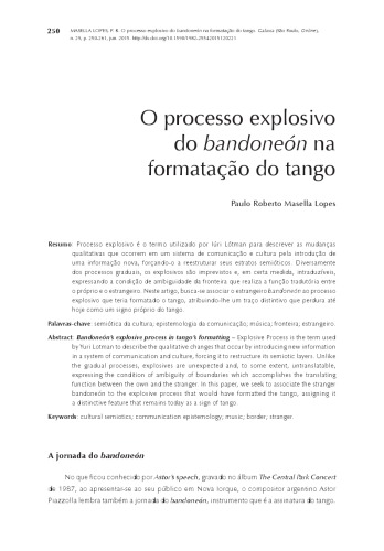 Secrets of Tango and Bandoneon