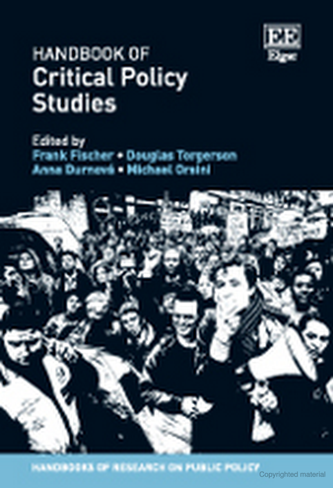 Handbook of Critical Policy Studies