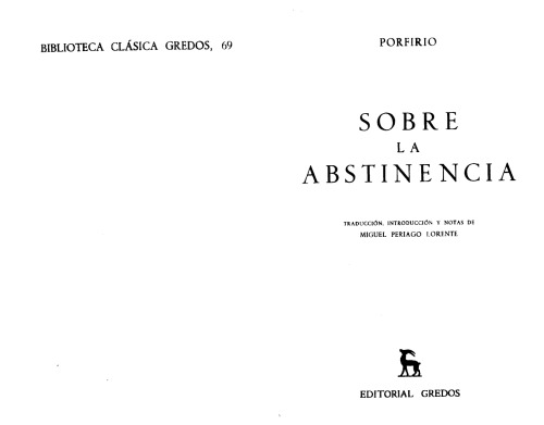 Sobre la abstinencia