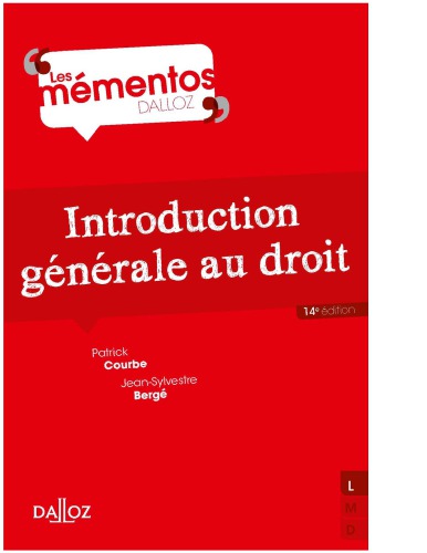 Introduction Générale Au Droit