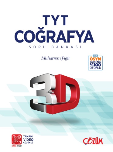 Çözüm 3D TYT Coğrafya Soru Bankası