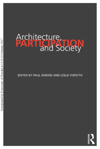 Architecture, Participation and Society