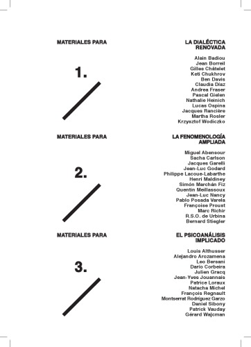 El arte no es la política/la política no es el arte. Despertar de la Historia