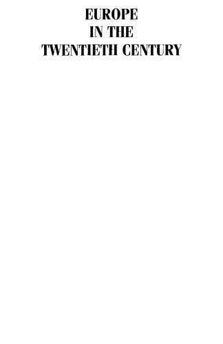 Europe in the Twentieth Century