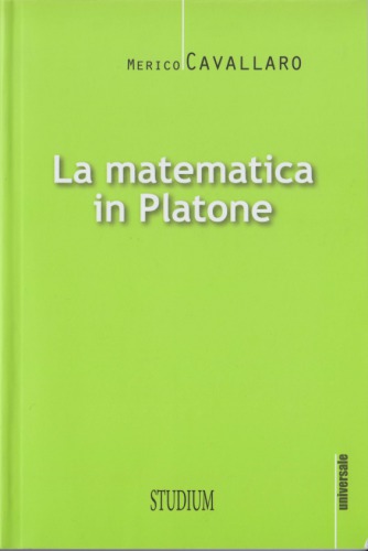 La matematica in Platone