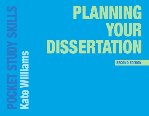 Planning Your Dissertation