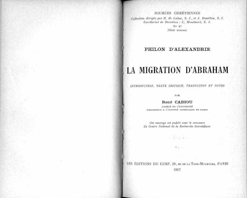 La Migration d’Abraham