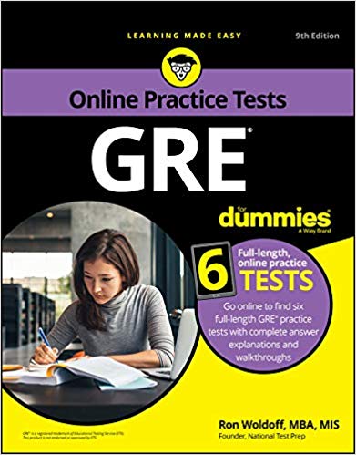 GRE for Dummies with Online Practice