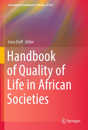 Handbook Of Quality Of Life In African Societies