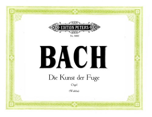 Die Kunst der Fuge. Orgelbearbeitung von Helmuth Walcha