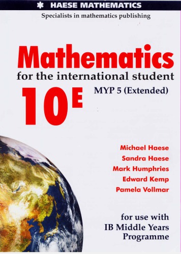 : MYP 5 Extended (10th Edition)