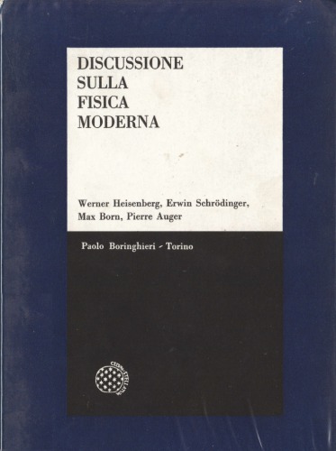 Discussioni sulla fisica moderna