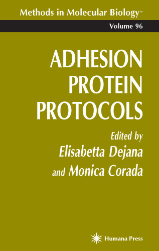Adhesion Protein Protocols