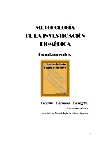Metodología de la Investigación Biomédica