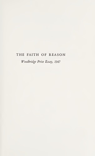 The Faith of Reason: The Idea of Progress in the French Enlightenment