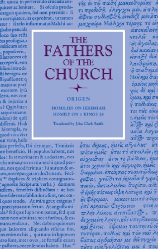 Origen: Homilies on Jeremiah and I Kings 28