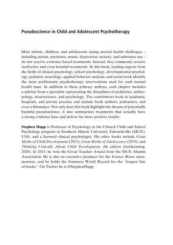 Pseudoscience in Child and Adolescent Psychotherapy: A Skeptical Field Guide