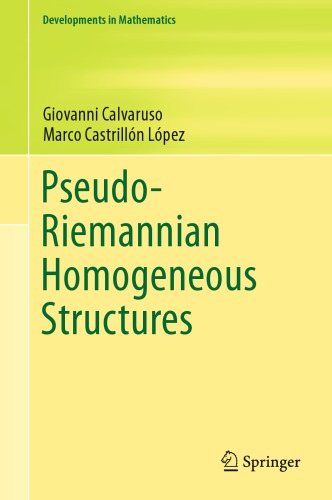Pseudo-Riemannian Homogeneous Structures