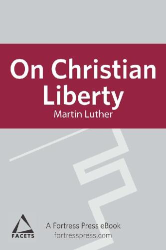 On Christian Liberty