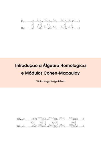 Introdução a Álgebra Homologica e Módulos Cohen-Macaulay