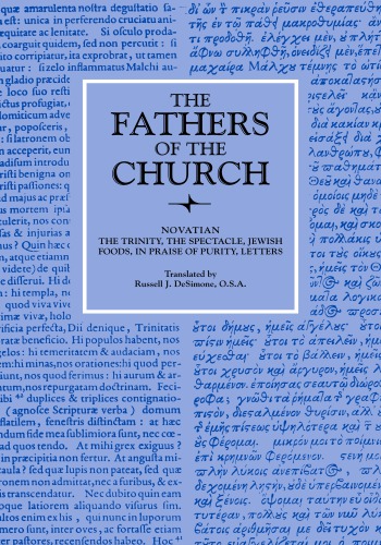 The Trinity, The Spectacles, Jewish Foods, In Praise of Purity, Letters