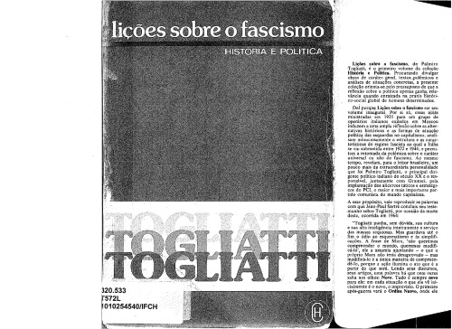 Lições sobre o Fascismo