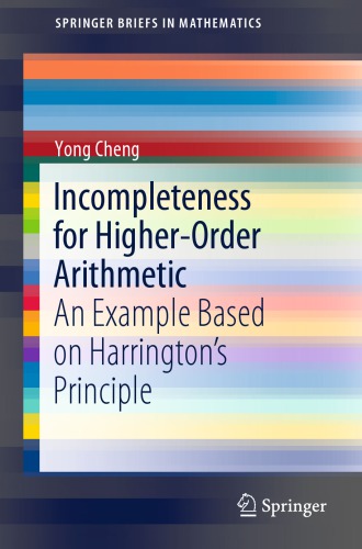 Incompleteness for Higher-Order Arithmetic - An Example Based on Harrington’s Principle