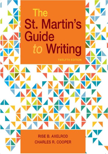 The St. Martin’s Guide to Writing
