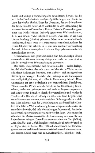 Die Wurzeln des Yoga, die klassischen Lehrsprüche des Patañjali