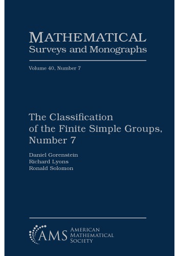 The Classification of the Finite Simple Groups, Number 7