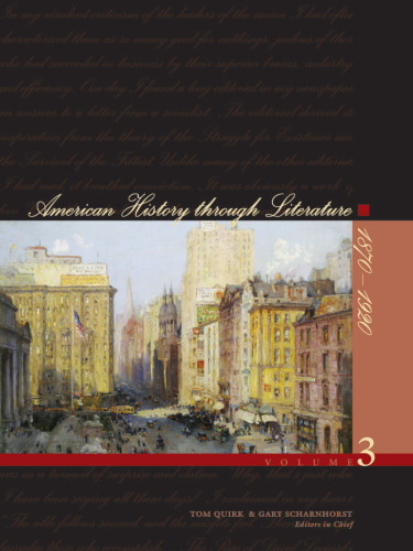 American History Through Literature 1870-1920