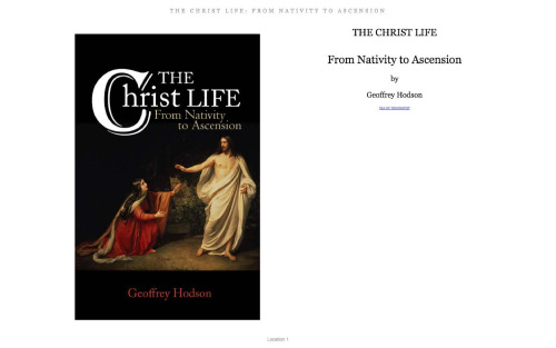 The Christ Life - From Nativity to Ascension