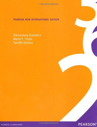 Elementary Statistics: Pearson New International Edition 
 92039418, 97892039411