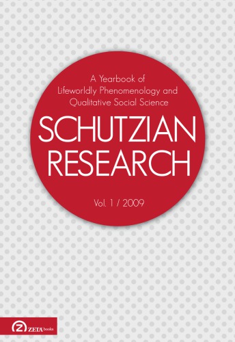 Schutzian Research. Volume 1