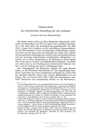 Scientia und ars im Hoch- und Spätmittelalter. Albert Zimmermann zum 65. Geburtstag
