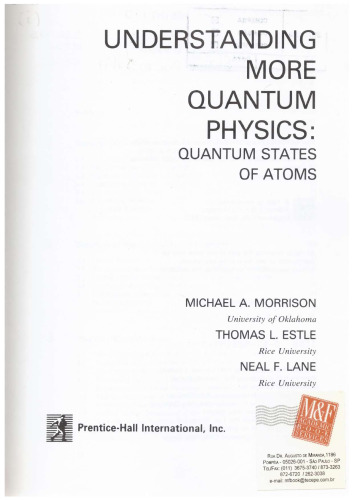 Understanding More Quantum Physics: Quantum States of Atoms