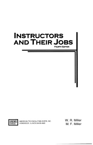 Instructors and Their Jobs