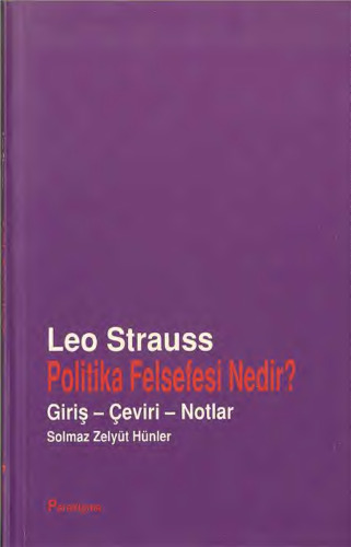 Politika Felsefesi Nedir?