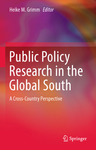 Public Policy Research in the Global South: A Cross-Country Perspective