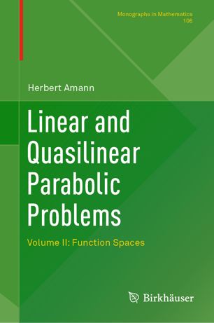 Linear and Quasilinear Parabolic Problems: Volume II: Function Spaces