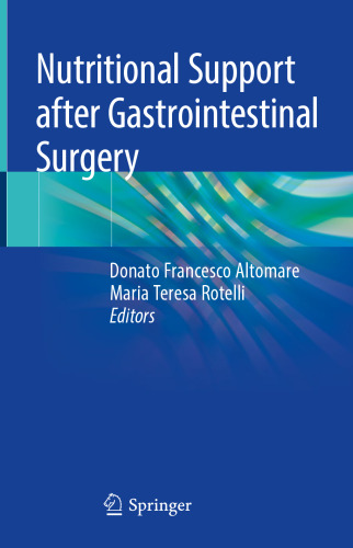 Nutritional Support after Gastrointestinal Surgery