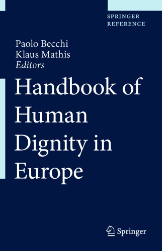 Handbook of Human Dignity in Europe