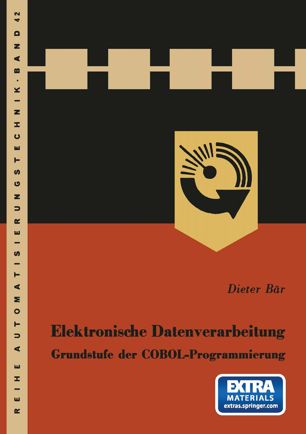 Elektronische Datenverarbeitung: Grundstufe der COBOL-Programmierung