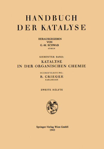 Katalyse in der organischen Chemie