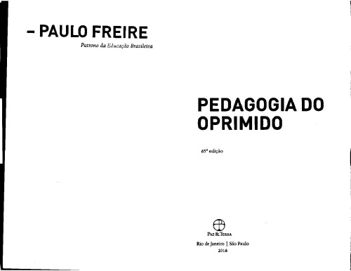 Pedagogia do oprimido